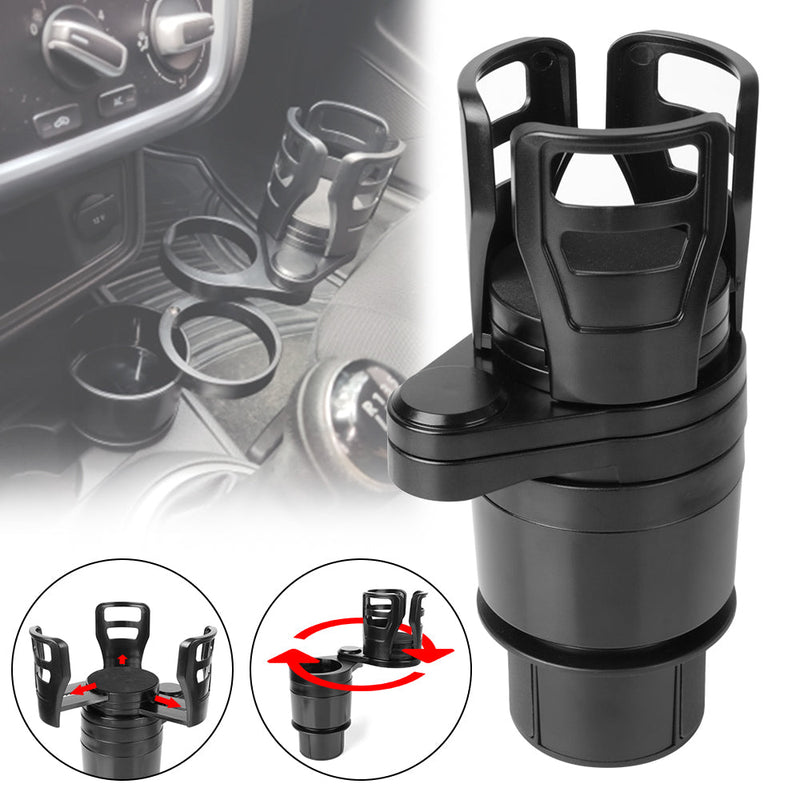 4 In 1 Multifunctional Adjustable Rotating Car Cup & Food Holder