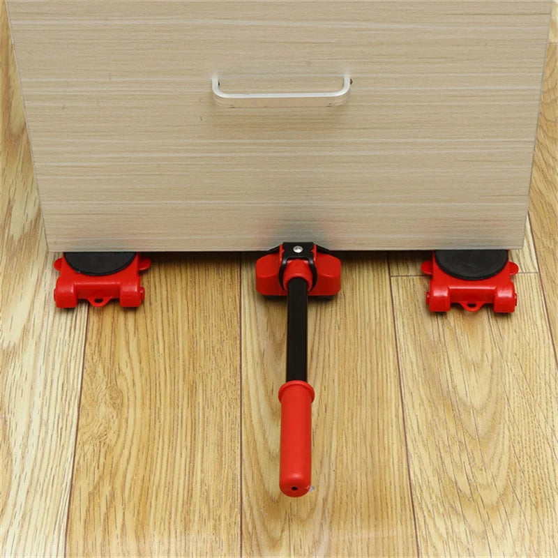 5Pcs/Set Heavy Duty Furniture Lifter Mover Moving Device Lifting Helper