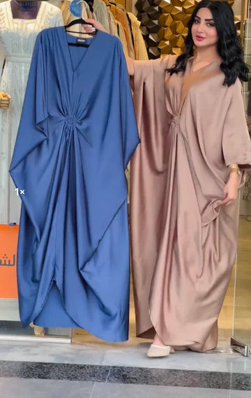 KAFTAN PLAIN ARABIC DRESS  فستان قفطان عربي