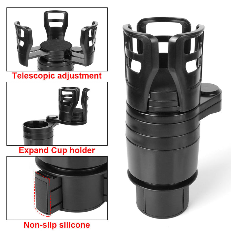 4 In 1 Multifunctional Adjustable Rotating Car Cup & Food Holder