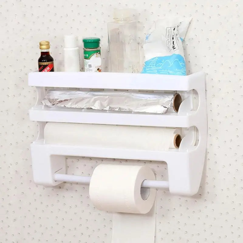 Multi-functional 3 in 1 Aluminum Foil Dispenser