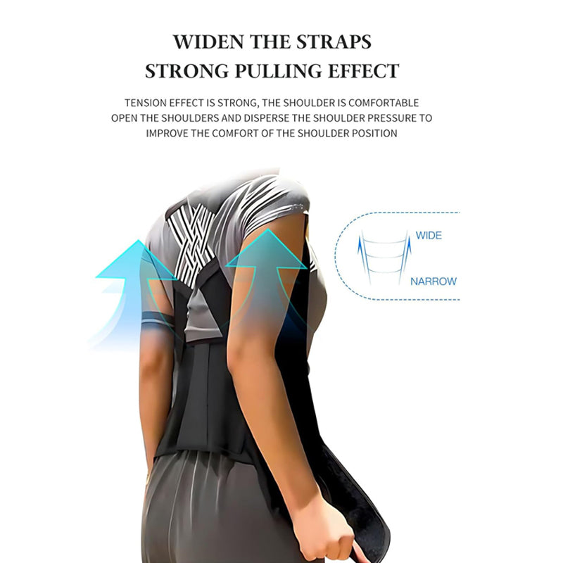 Adjustable Back Support Upper and Lower Pain Relief Posture Corrector Belt