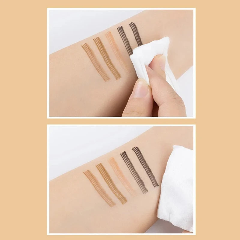 Waterproof Liquid Long Lasting 4 Points Eyebrow Pen