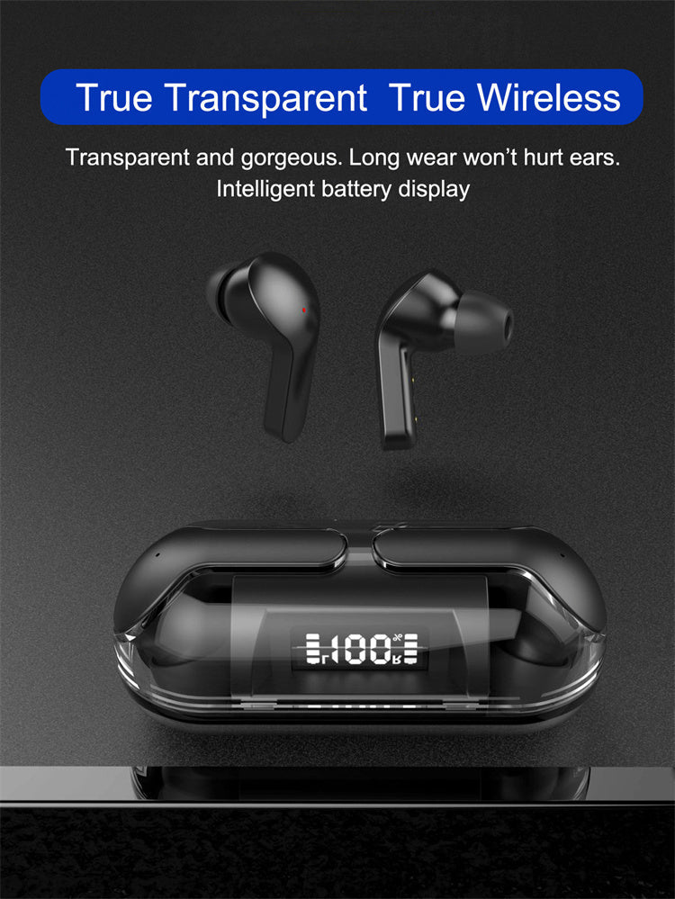 Crystal Wireless Earphones - Transparent Air 33 MT COLLECTION