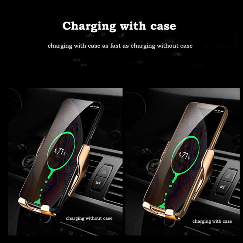 Auto Clamping Wireless Car Charger MT COLLECTION