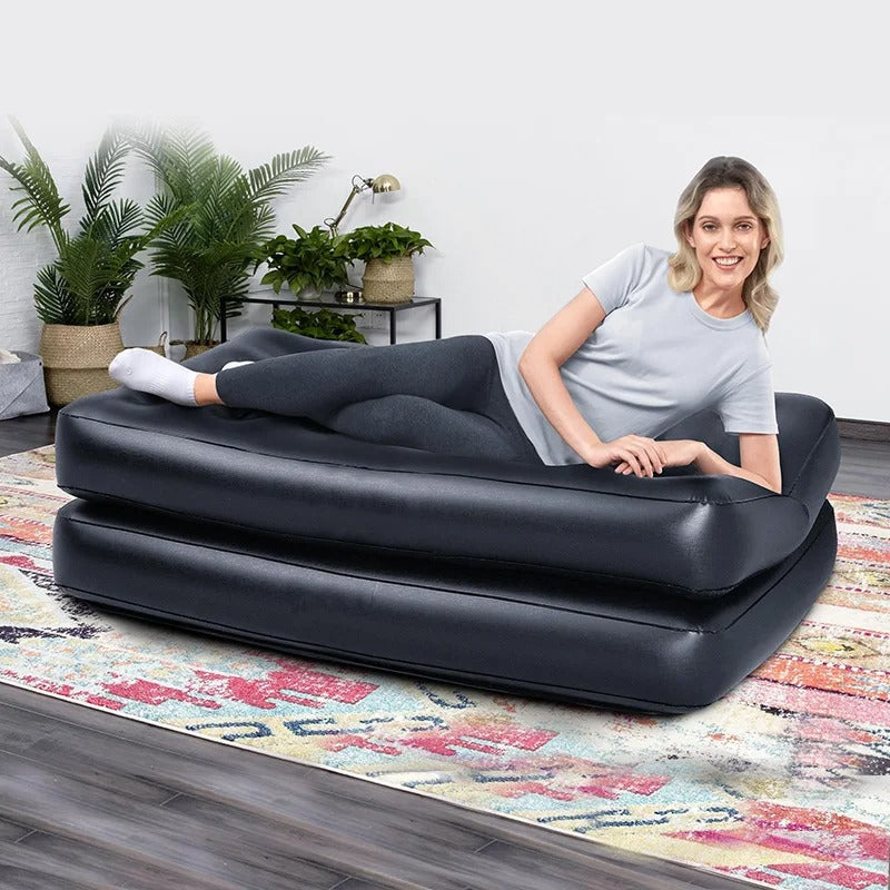 Comfortable Inflatable Outdoor Air Sofa Bed