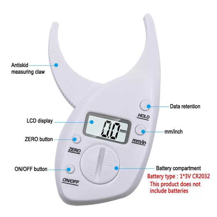 Digital Body Fat Caliper