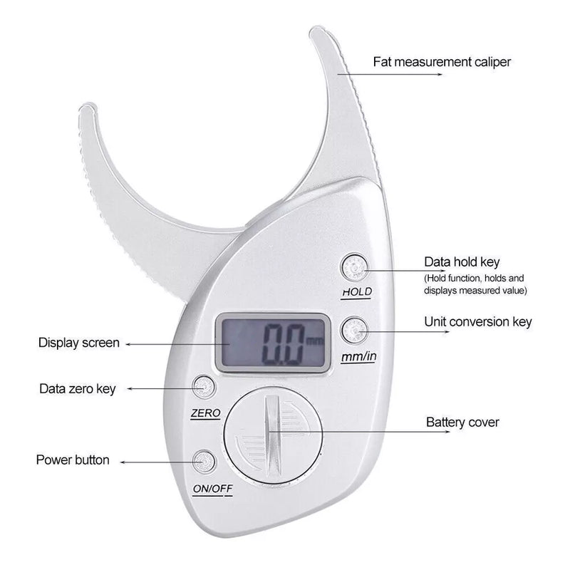 Digital Body Fat Caliper