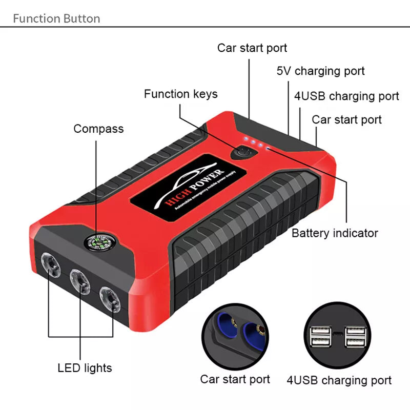 Jumper Starter 50800 Portable - MT - Collection